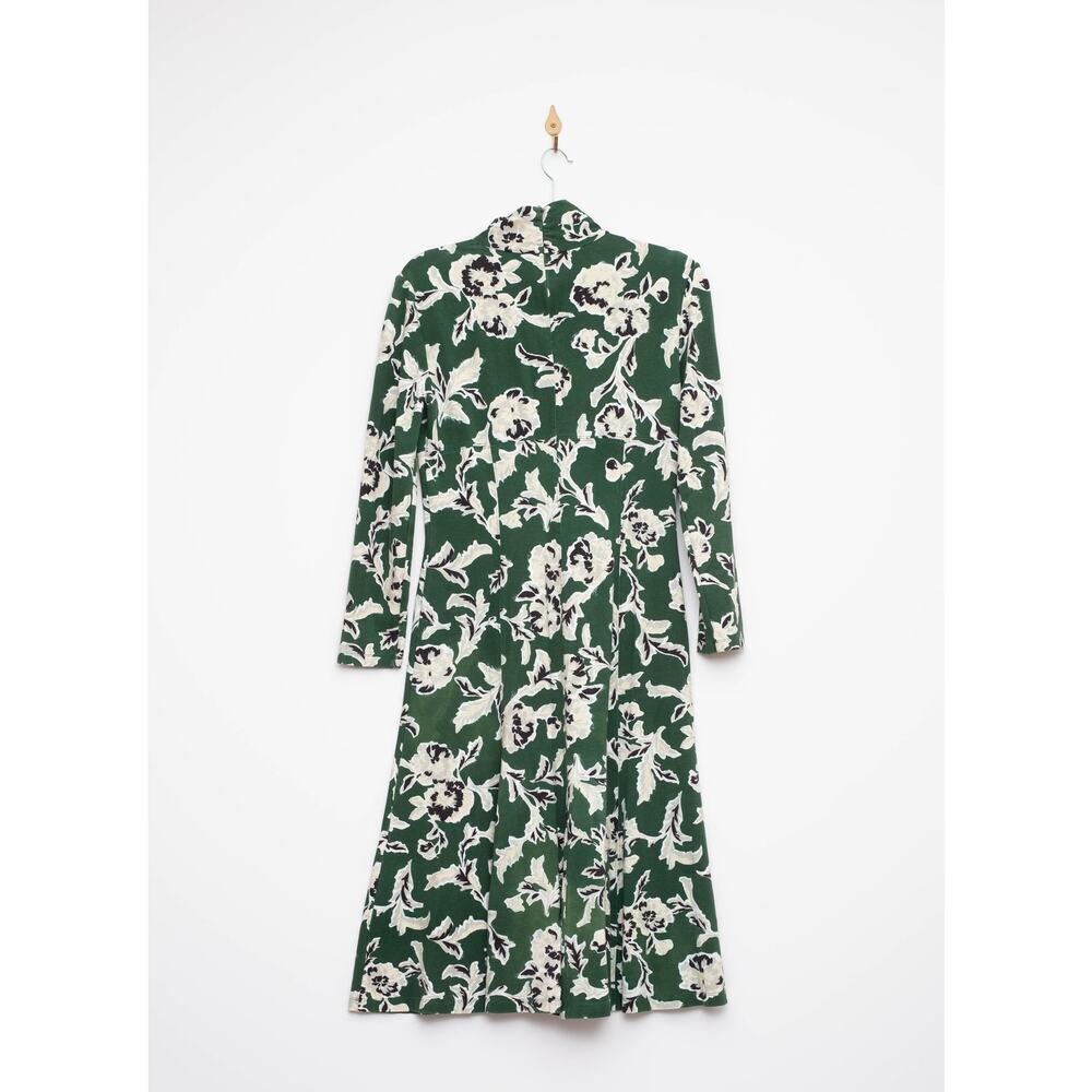 Tanya Taylor Thea Green Floral Dress Size M - Picture 4 of 9